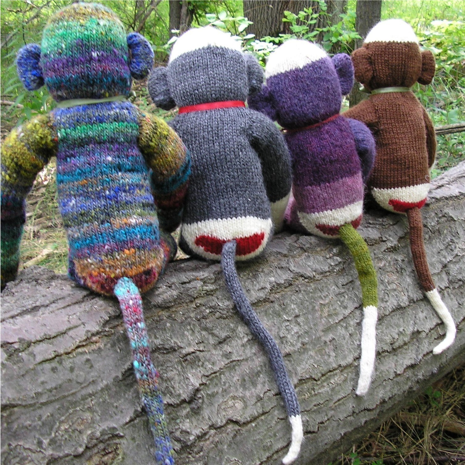 Sock Monkey Knitting Pattern PDF Etsy