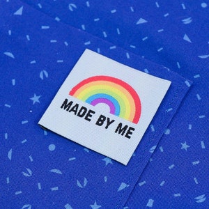 Made By Me Rainbow Clothing Label