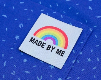 Made By Me Rainbow Clothing Label