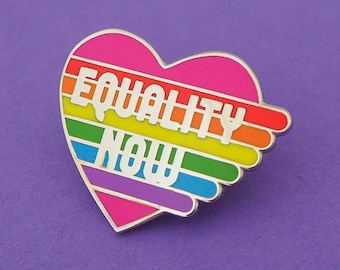 Equality Now Enamel Pin