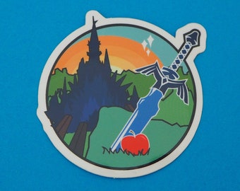 Adventurer - Vinyl Sticker -  Zelda Sticker - Breath of the Wild