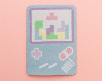 Pastel Gameboy Iron On Patch