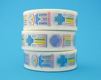 Medals Silver Foil Washi Tape