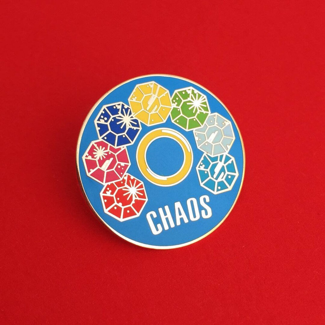 Emeralds of Chaos - Sonic The Hedgehog Pin by Shonenoa