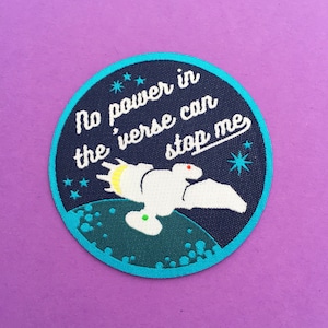 Patch thermocollant No Power In the 'Verse Can Stop Me Firefly - Patch Serenity - Kaylee Frye