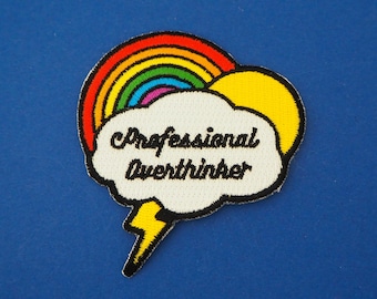 Professional Overthinker - Iron on Patch