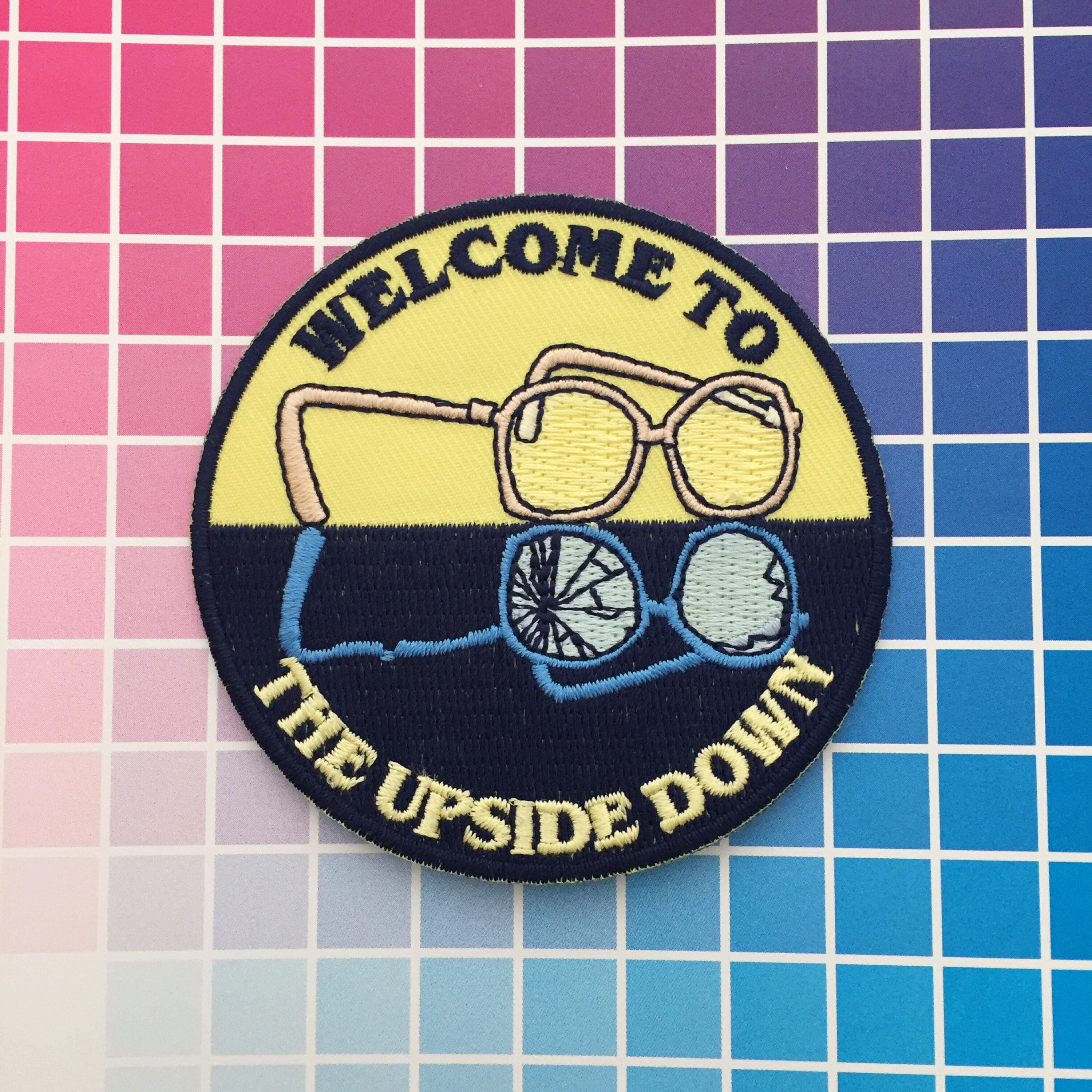 Welcome To The Upside Down Patch - Barb