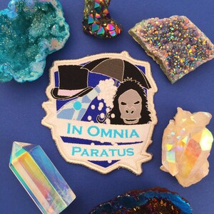 In Omnia Paratus The Life and Death Brigade Patch Gilmore Girls Iron On Patch image 3