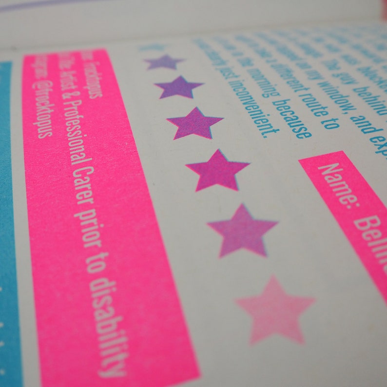 Thanks Random Man Your Opinion is Noted Riso Printed Zine Etsy