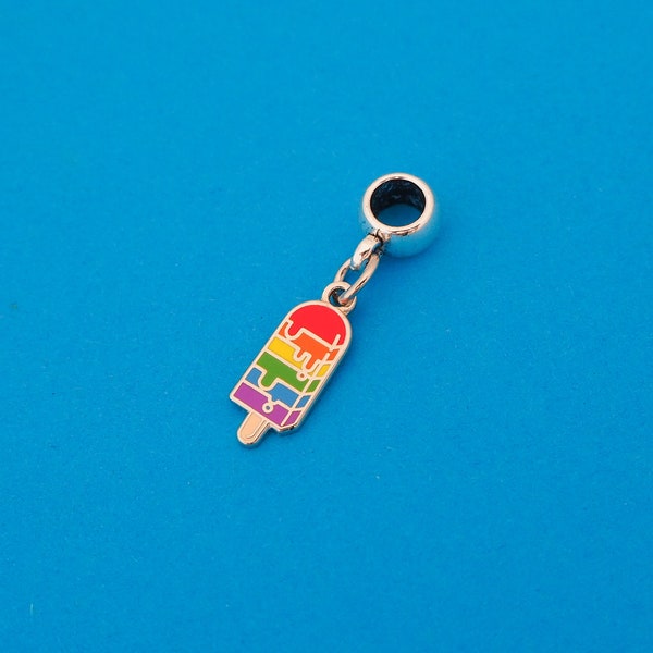 Bright Ice Lolly Charm