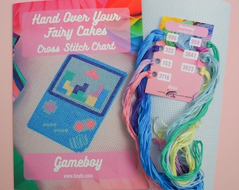 Gameboy Cross Stitch Kit - Gaming Craft DIY
