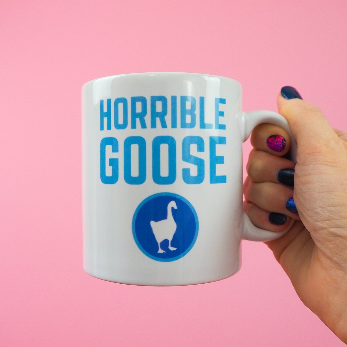 Horrible Goose Mug Goose Mug Gaming Mug Ceramic Mug Etsy
