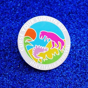 Insignia de solapa esmaltada de Firefly Serenity - "Maldita sea tu repentina pero inevitable traición"