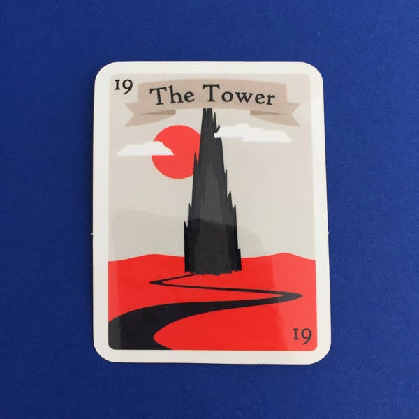 The Tower Vinyl Sticker