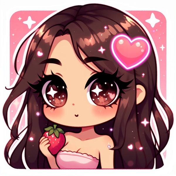 Custom Chibi Icon | Personalized Chibi PFP | Custom Chibi Portrait | Chibi Commission | Chibi Twitch Icon | Chibi Social Media Avatar