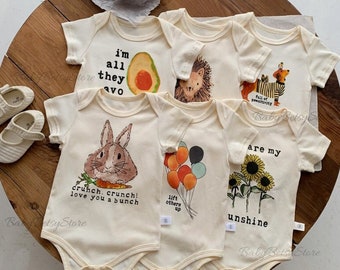 Baby Bodysuit Short Sleeve - Jumpsuit Baby Girl and Baby Boy, Gifts Baby, Newborn Baby Gifts, Baby Clothes, Cute Body For Babies