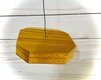 Replacement Striker ,Clapper, Center- Teakwood 3 1/2”x3 1/2” Thickness  3/4” weight 3 ounces. Made from Decking board