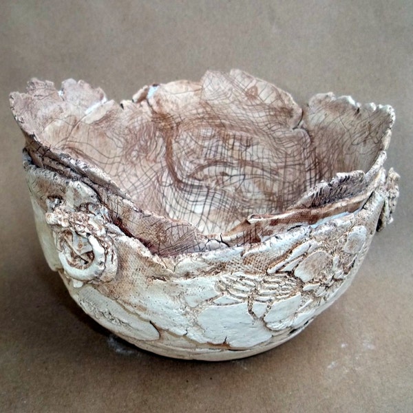 Hand Built Ceramic Bowl