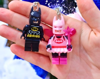 Custom Fairy Superhero Keychain - 3D Mini Figure, Ideal Personalized Gift for Him or Her, Bag Accessory