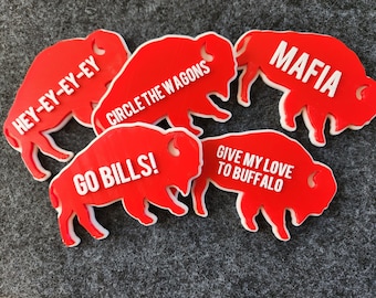 Buffalo Football Gift: Personalized Refrigerator Magnet