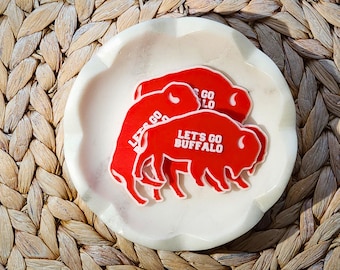 Let's Go Buffalo Football Magnet | Bulk Gift Idea