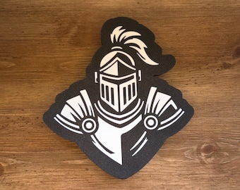 Lámpara de mascota de caballero: lámpara de pared que cambia de color