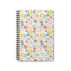 Bright South Korea Design Ruled Line Notebook