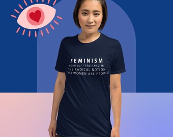 Feminism meaning short-Sleeve t-shirt