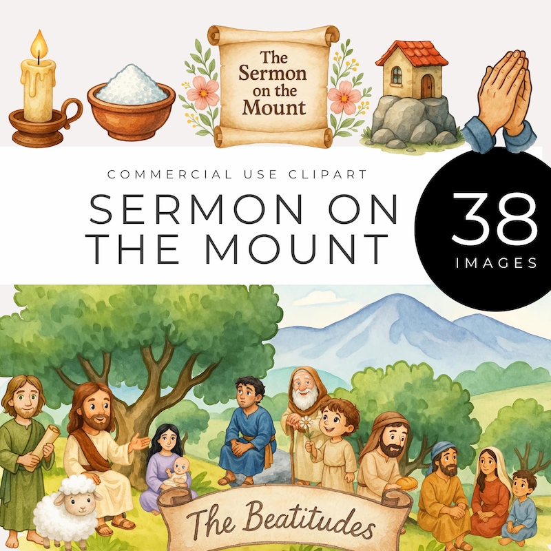 Beatitudes Clipart - Etsy