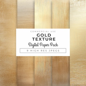 Goldfolie Textur Digitales Papier, sofortiger Download, Luxus-Hintergründe, gebürstete metallische Kulissen für Hochzeiten, Branding, Einladungen & Basteln