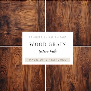 Colección de fondos digitales con textura de veta de madera con encanto rústico DESCARGA INSTANTÁNEA, uso comercial, archivos JPEG de alta calidad, gráficos de alta resolución