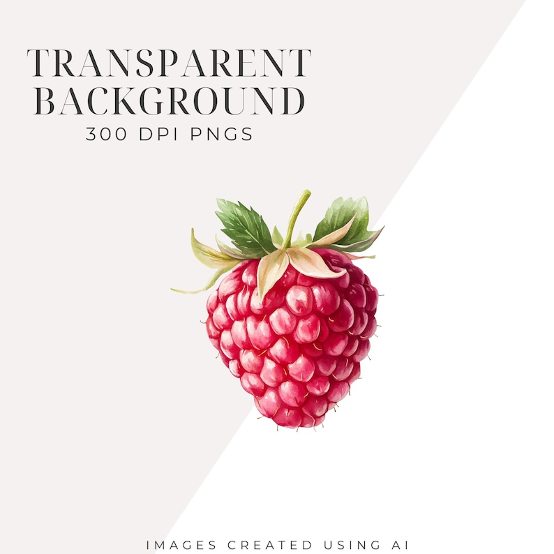 May include: A single red raspberry with green leaves. The raspberry is a bright red color and has a slightly textured surface. The leaves are a vibrant green color and have a slightly fuzzy texture.