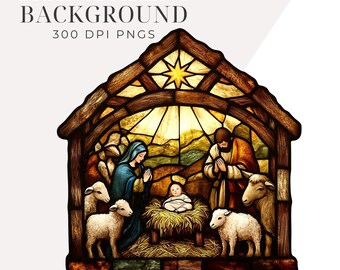 レア キリスト降誕 ヴィンテージ ステンドグラス 聖家族 イエス 聖書 美術館 キリスト降誕の神聖な家族のベクトル イラストやイエスキ リストの誕生