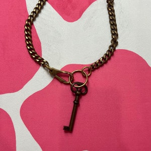 Giant Key Chain Necklace