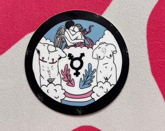 Nonbinary Lovers Sticker