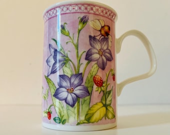 Vintage 2001 Meadowland Von Roy Kirkham Fine Bone China Kaffeetasse Teebecher Made in England