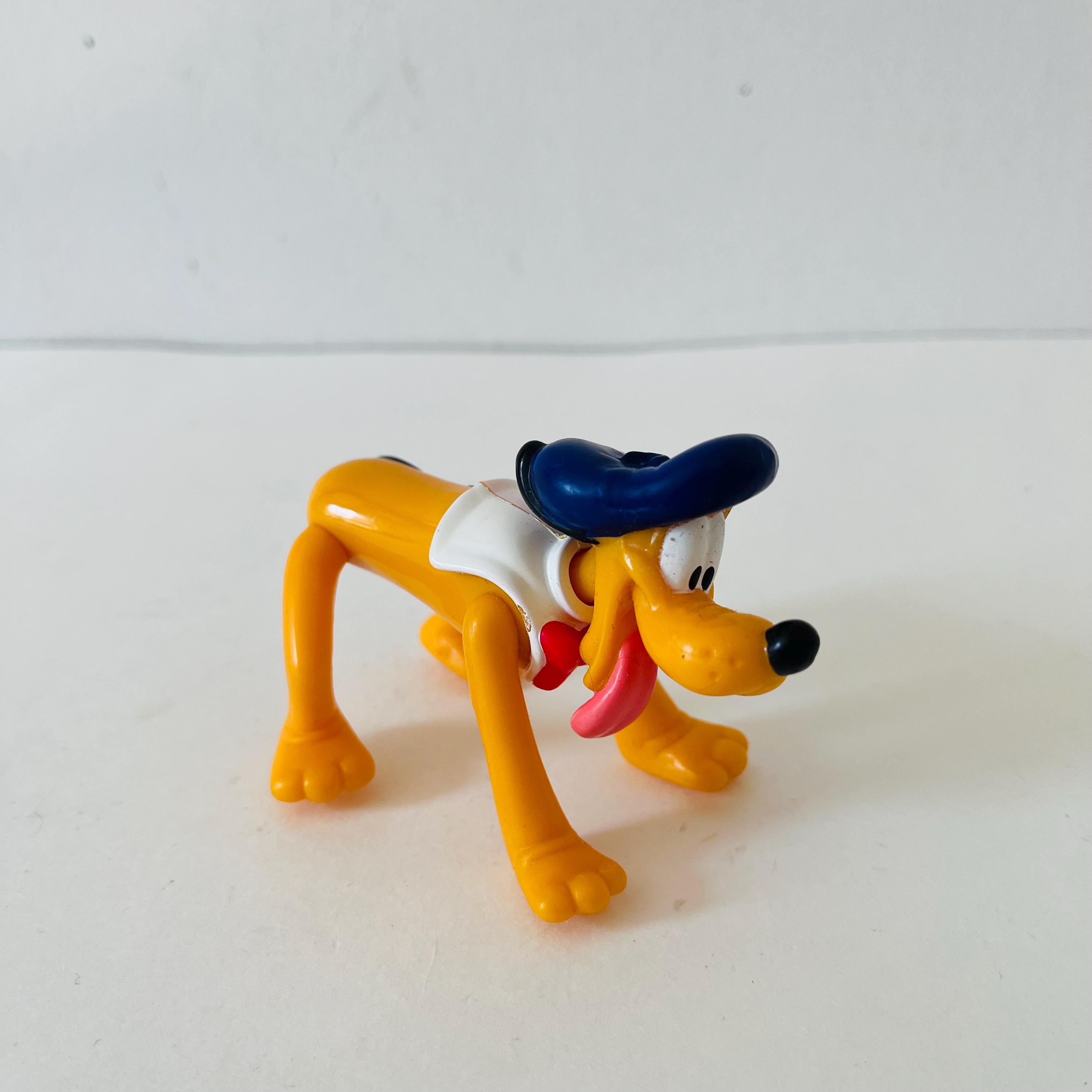 ヴィンテージ ディズニー プルート フィギュア PVC ケーキトッパー