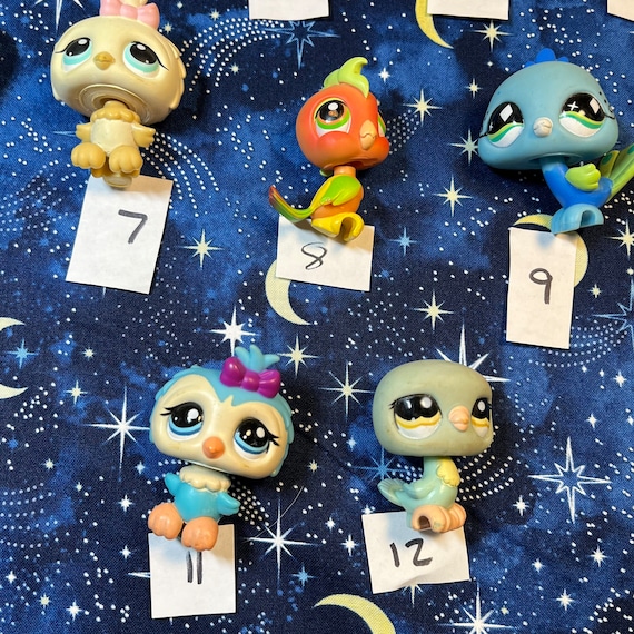 Figurine Littlest Pet Shop - Oiseau Macareux #1574 (puffin Bird) - Occasion, Parfaite Pour Les Collectionneurs