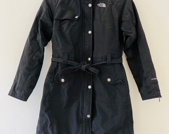 Vintage Black the North Face Hyvent Belted Insulated Women's