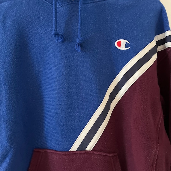 Vintage 1980's Champion Logo Reverse Weave Colour… - image 2