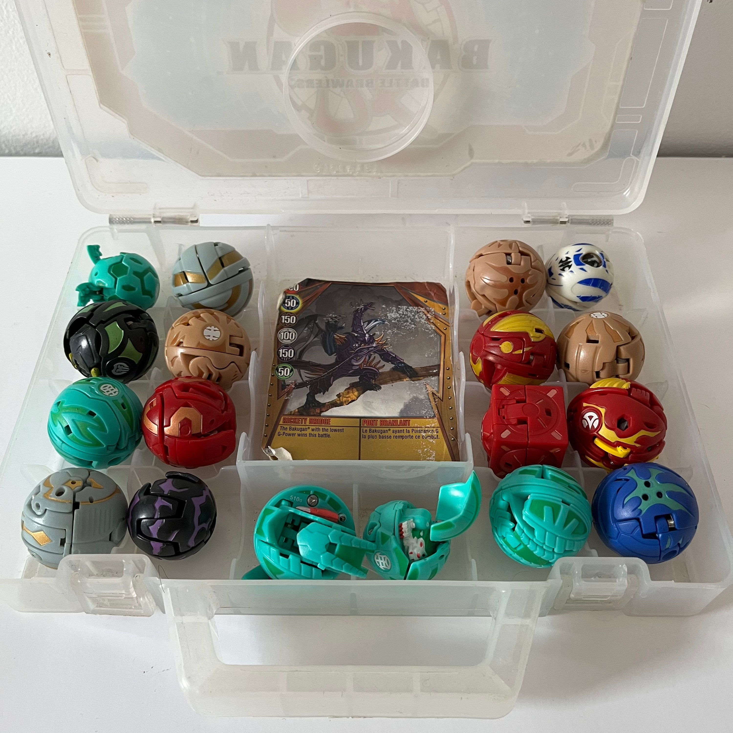 Set Von Bakugan Battle Brawler Kugeln 18 Figuren insgesamt Retro