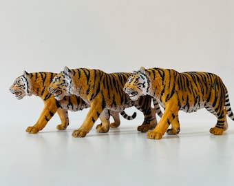 シュライヒ タイガー 動物フィギュア 想像遊び動物 ヴィンテージ