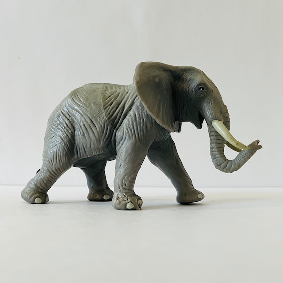 Vintage 1990's Safari Ltd Elephant Animal Replica Toys Vintage 1990's Safari Ltd Elephant Animal Replica Toys