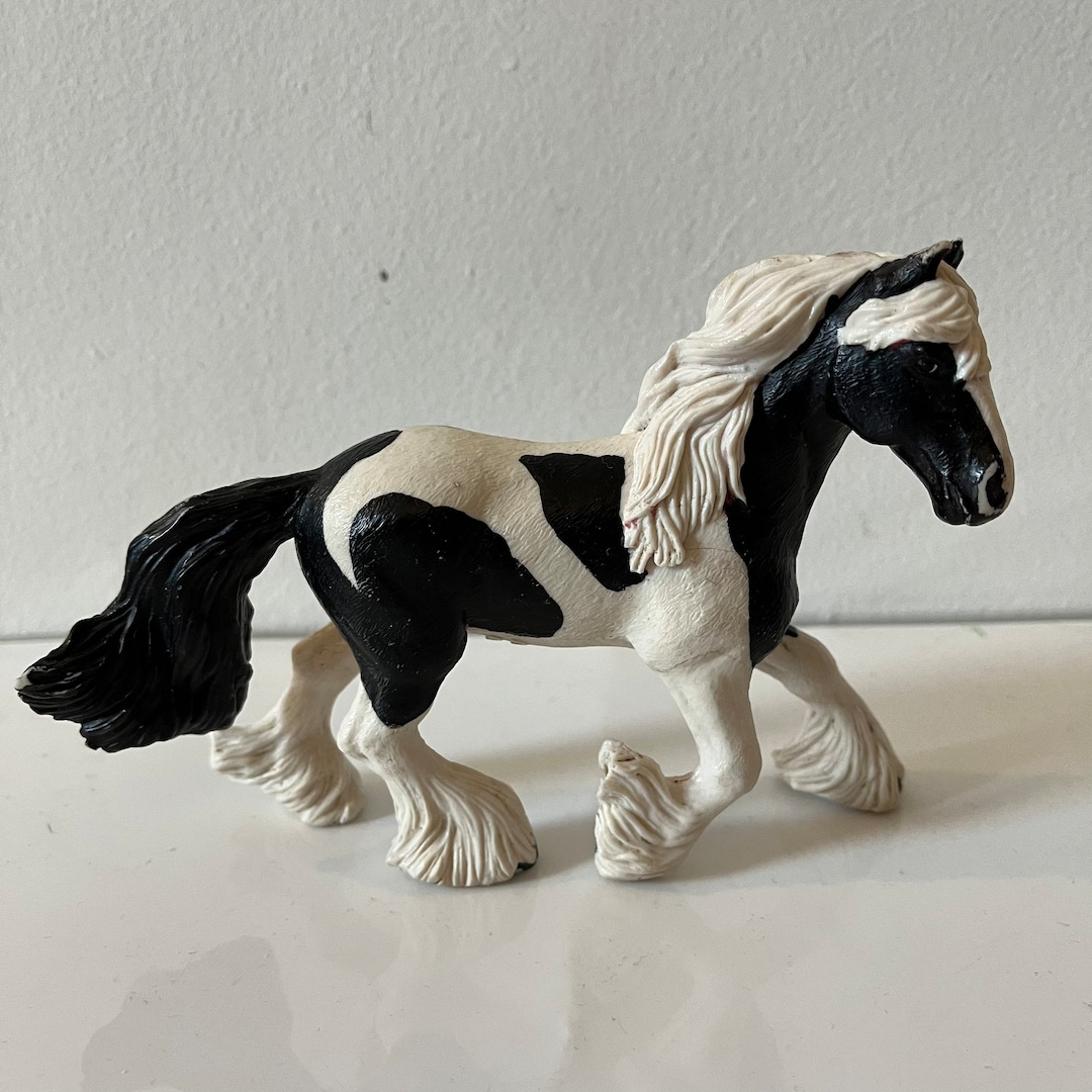 Papo Horse Stable Toy - Wooden Horse Box Playset For Equestrian & Farm Animal Figures