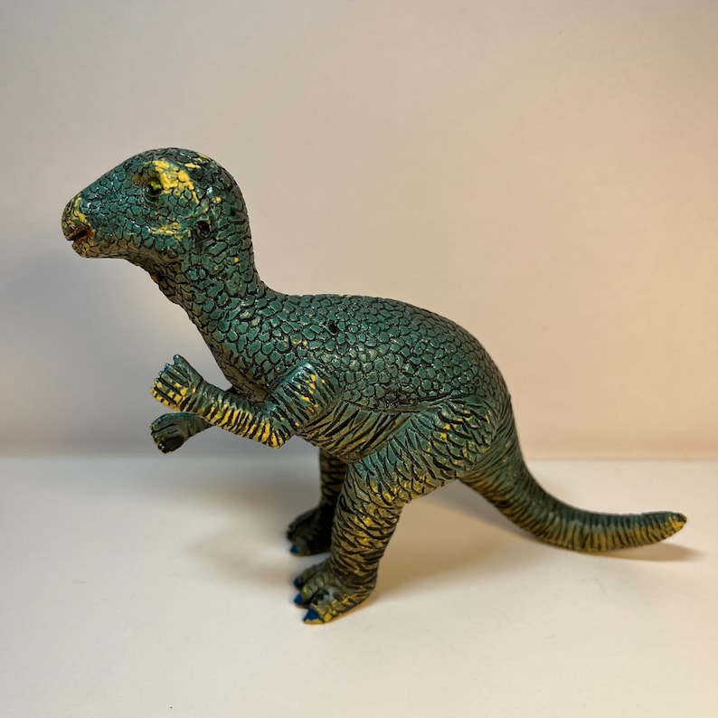 Vintage 1994 Iguanodon Figure/dinosaur Plastic Dinosaur Toy Retro Dino