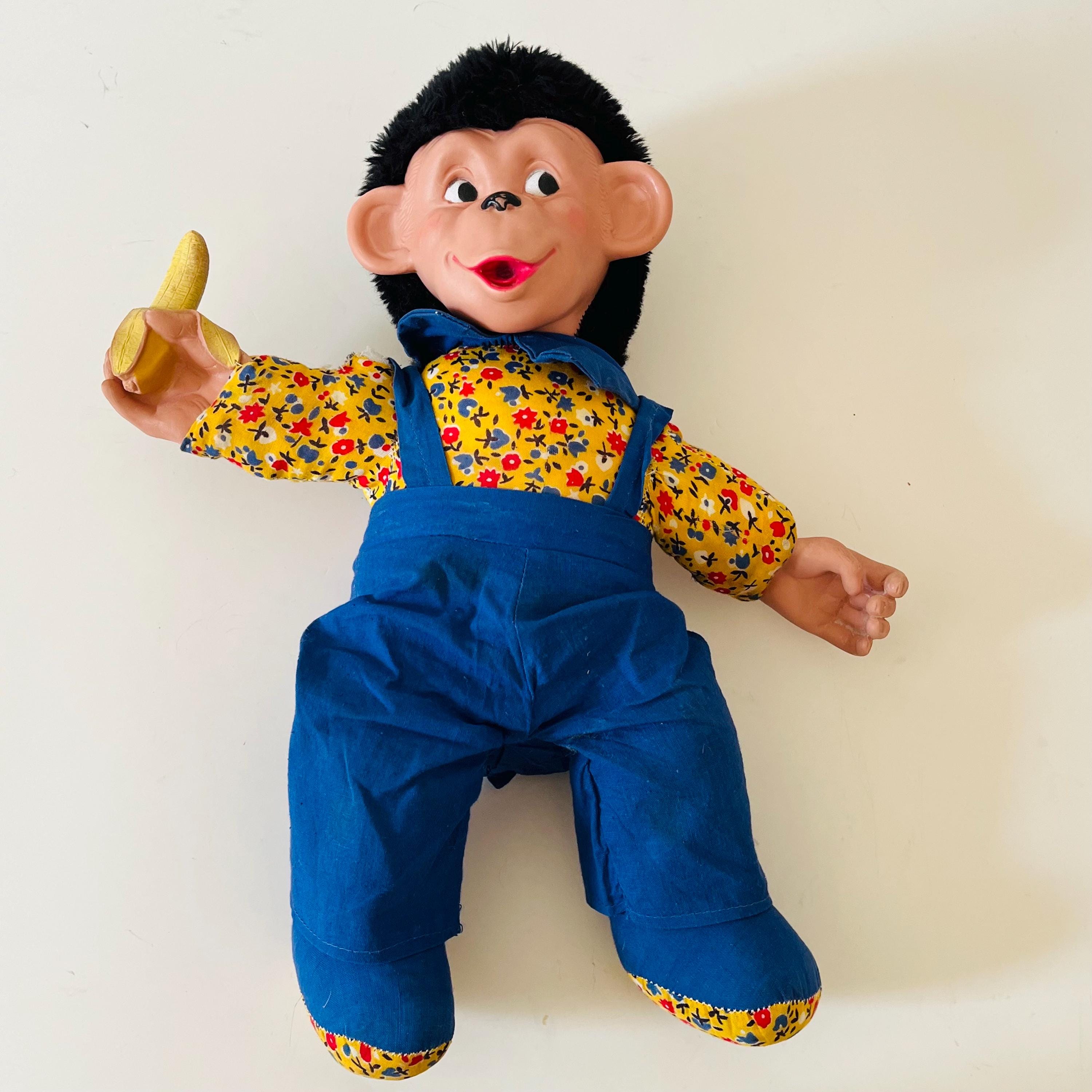 1960 Stuffed Monkey - Etsy