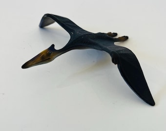 Vintage 2002 Schleich Quetzalcoatlus Flying Dinosaur Figure 14506 | Retired Prehistoric Saurus Replica Toy Collectible