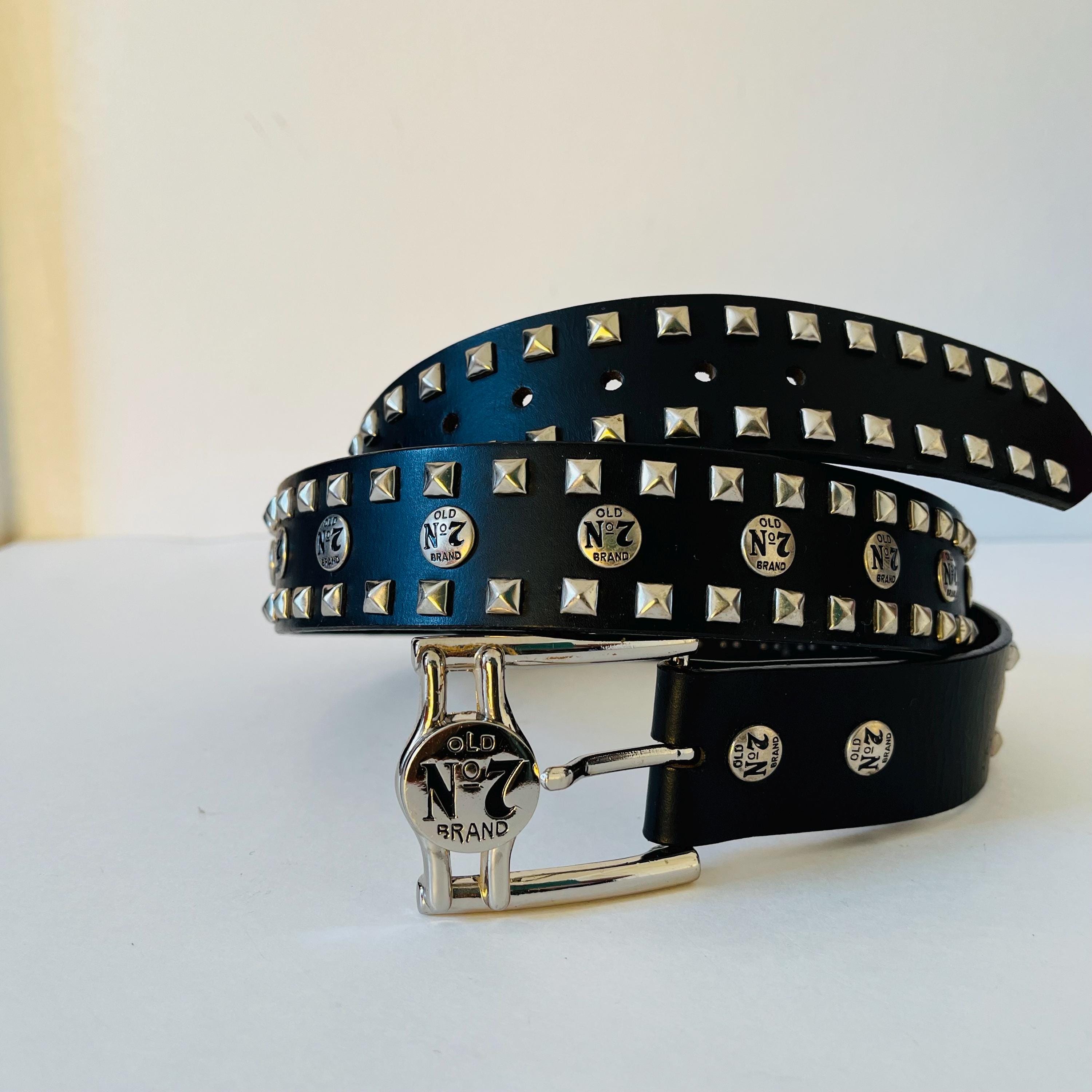 Jack Daniel\'s Studded Leather Belt Nocona Leather Belt Jack Daniel main image 4