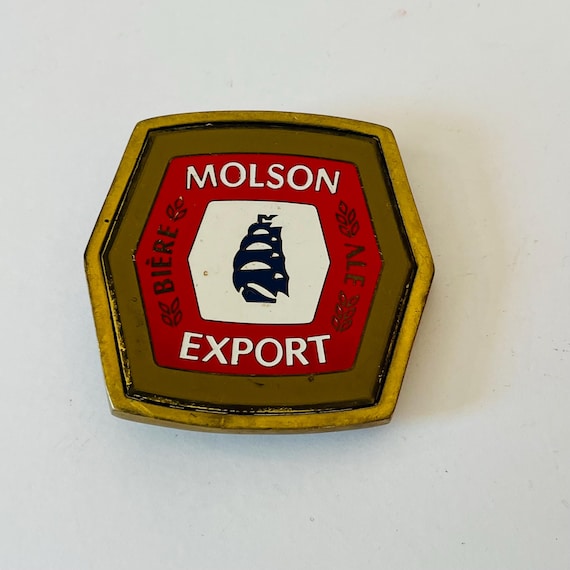 Vintage Waisted Belts Toronto Brass Molson Export Biere Beer Ale