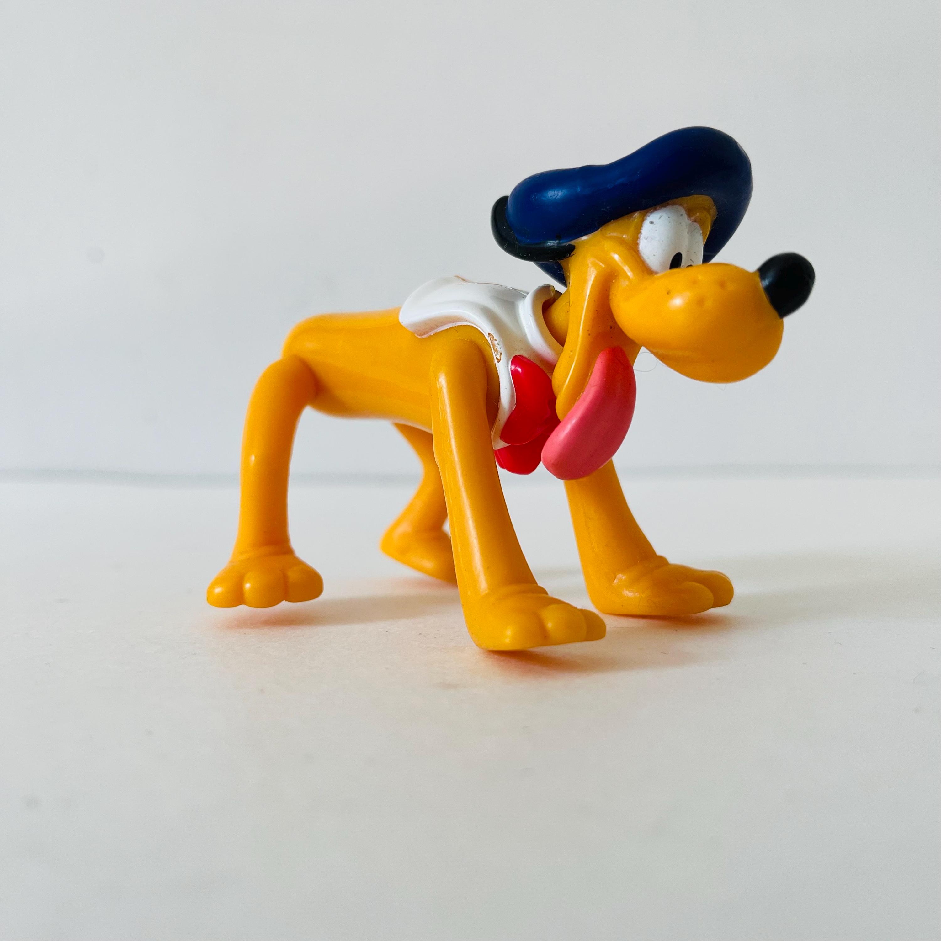 ヴィンテージ ディズニー プルート フィギュア PVC ケーキトッパー